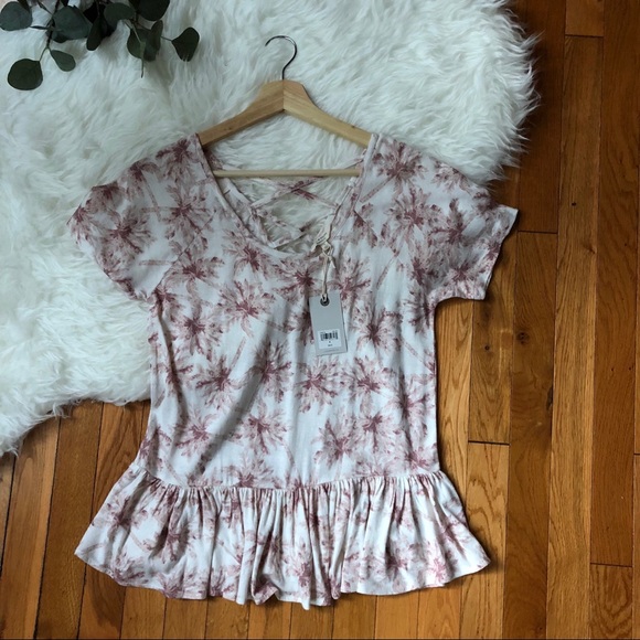 NWT Lucky Brand tropical Top - Picture 2 of 6